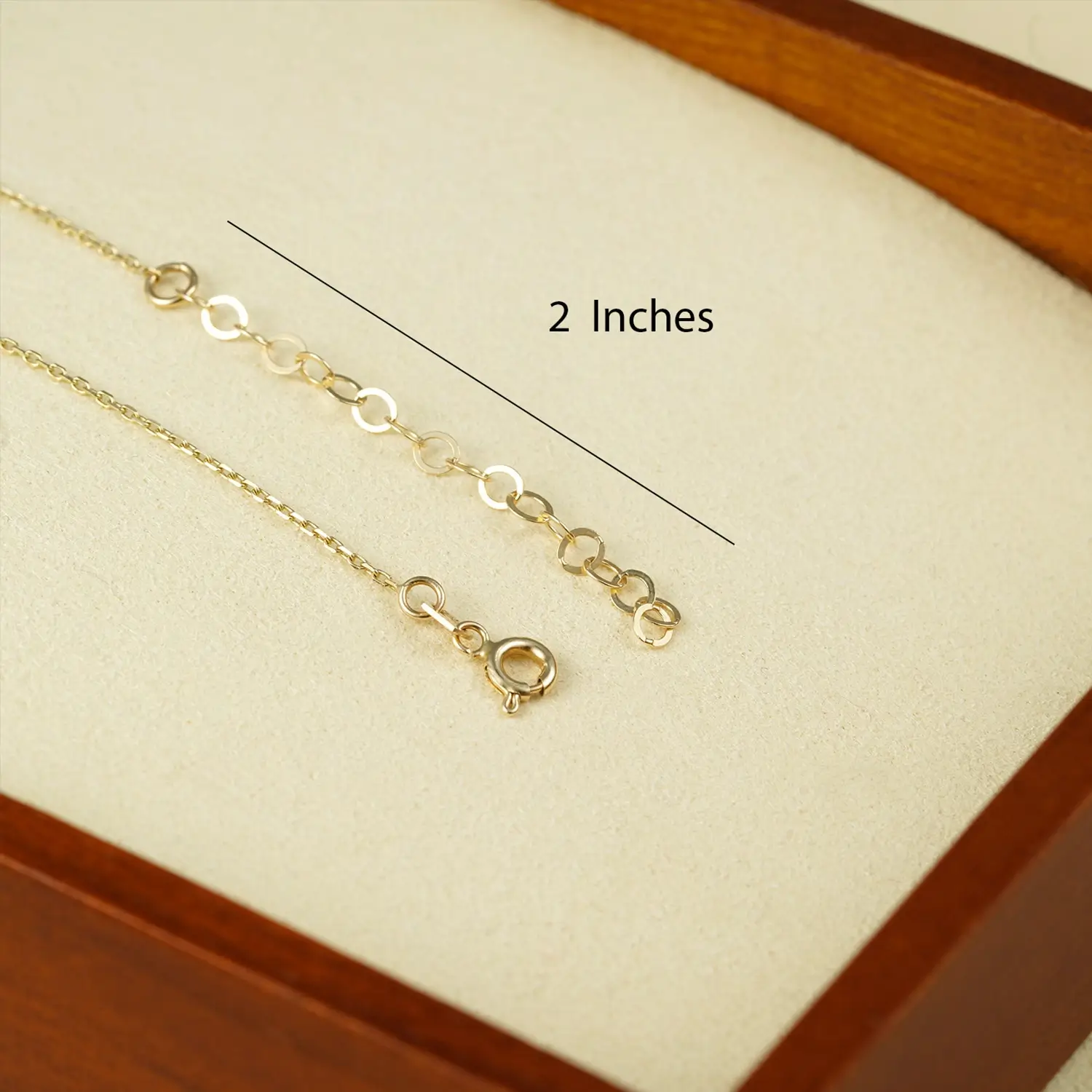Solitaire Necklace 5.16mm 14K Gold 1