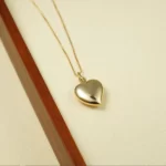 Heart Necklace 15x14mm 10K Gold