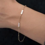 Mother of Pearl Bracelet 10K Gold